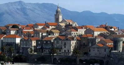 Imagen de vista previa de la cámara web Korčula - panorama